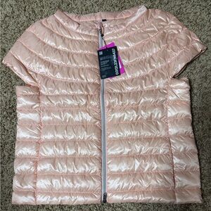 Cotes of London Women's Light weight Champagne Pink Puffer vest